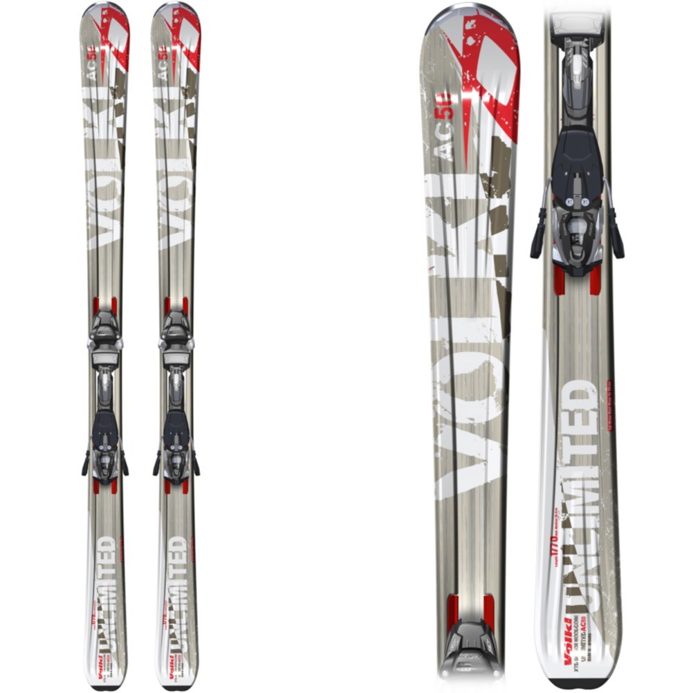 Volkl Mens Skis with Bindings