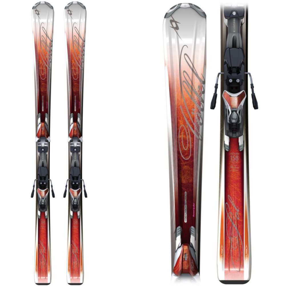 Volkl Attiva Sol Womens Skis with Attiva 3Motion 11.0 TC Bindings 2010