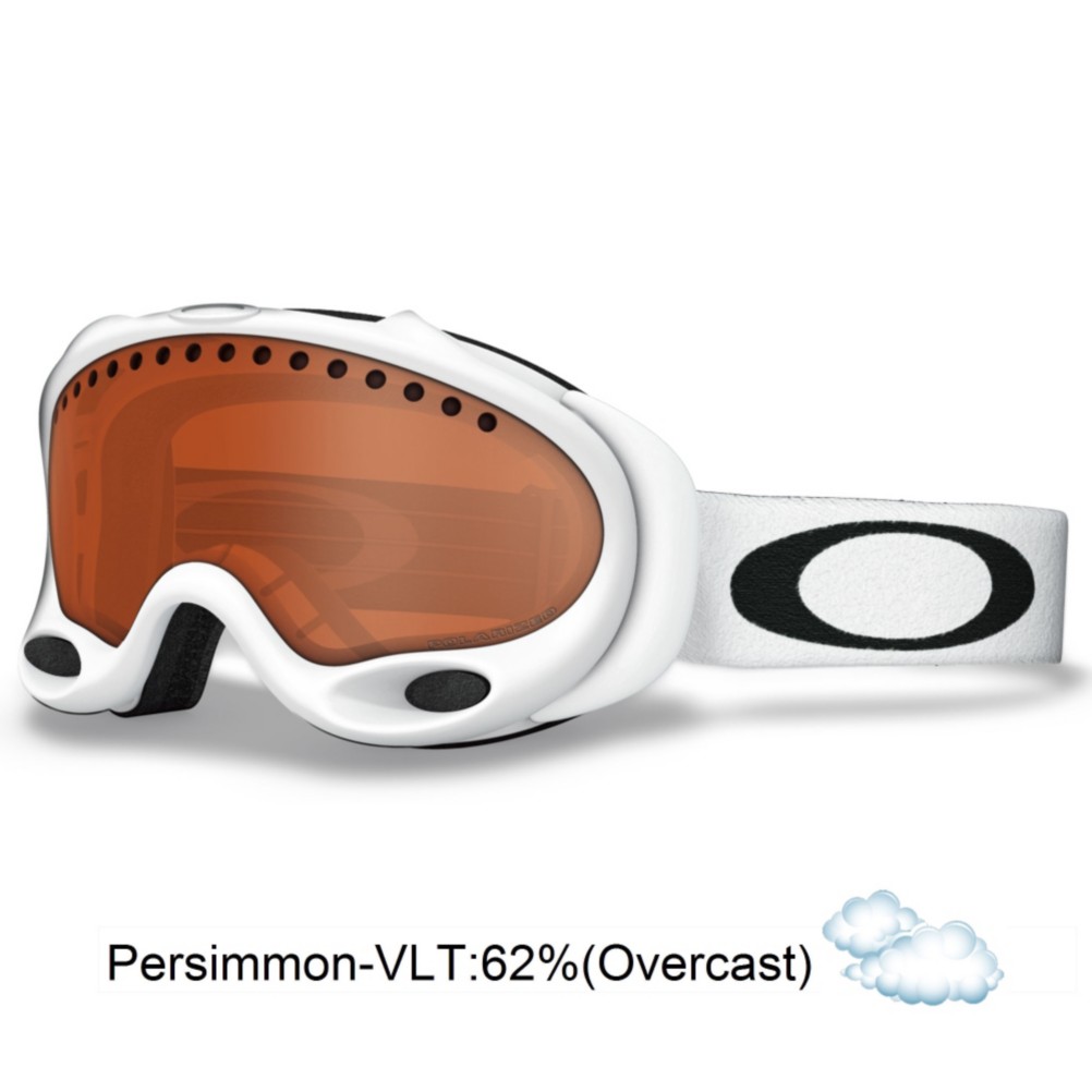 Oakley A Frame Goggles 2013, Matte White-Persimmon, swatch
