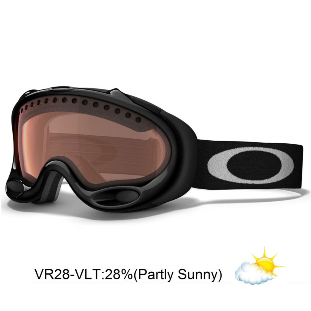 Oakley A Frame Goggles 2014, Jet Black-Vr28, swatch