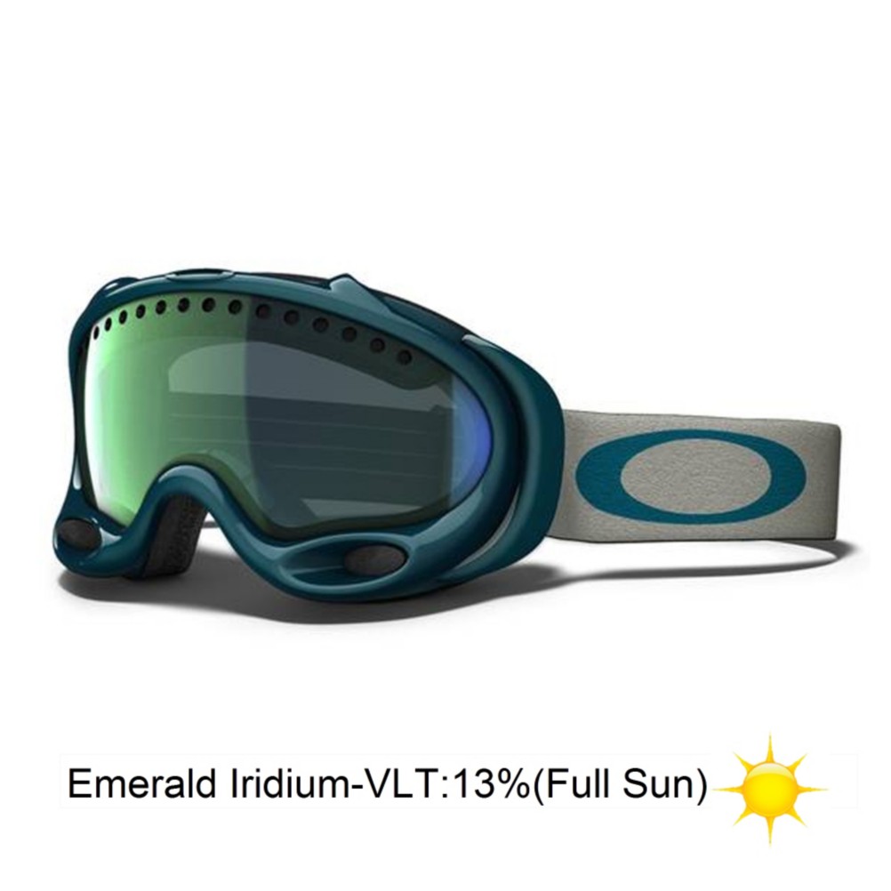 Oakley A Frame Goggles 2013, Forest-Emerald Iridium, swatch