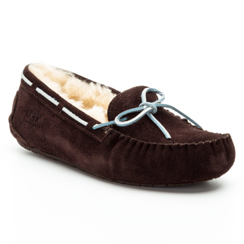 UGG Australia Dakota Girls Slippers, Espresso, swatch