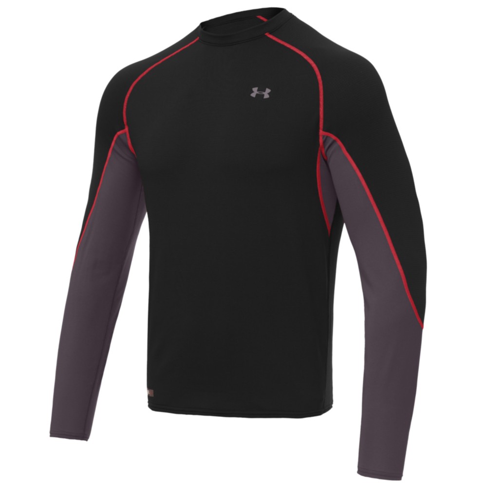 Under Armour Basemap Crew Mens Long Underwear Top