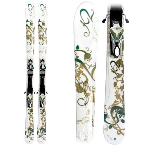 K2 Womens Skis w/ Integrated Bindings