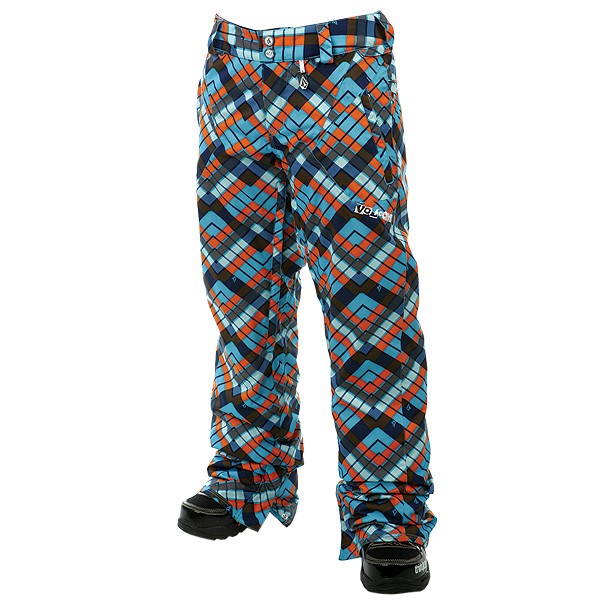 Cheap Snowboarding Pants on Volcom Watt Womens Snowboard Pants  Zig Zag Print  Large