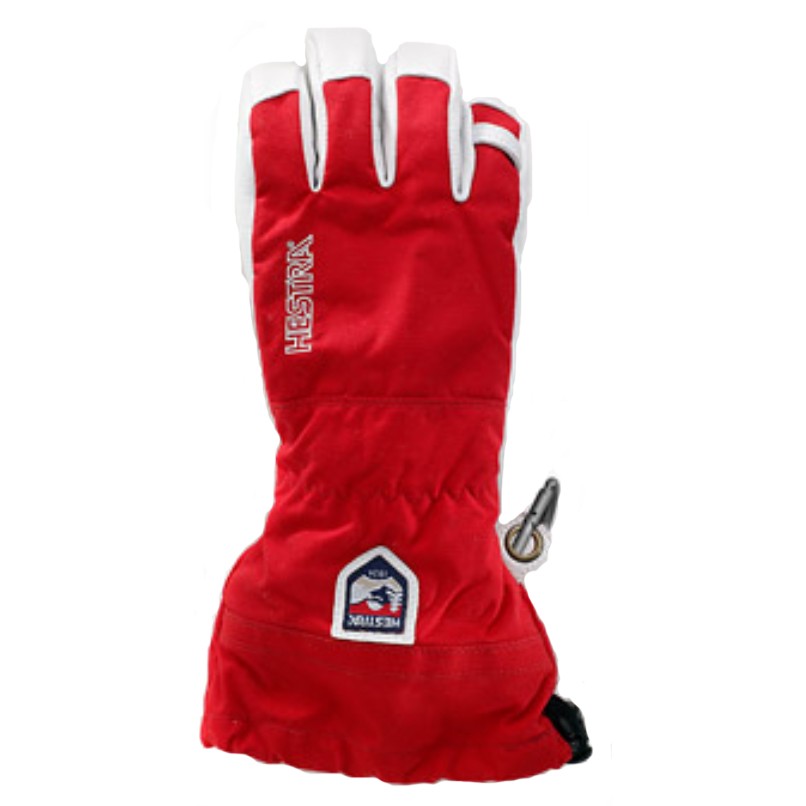Hestra Heli Gloves, Red, swatch
