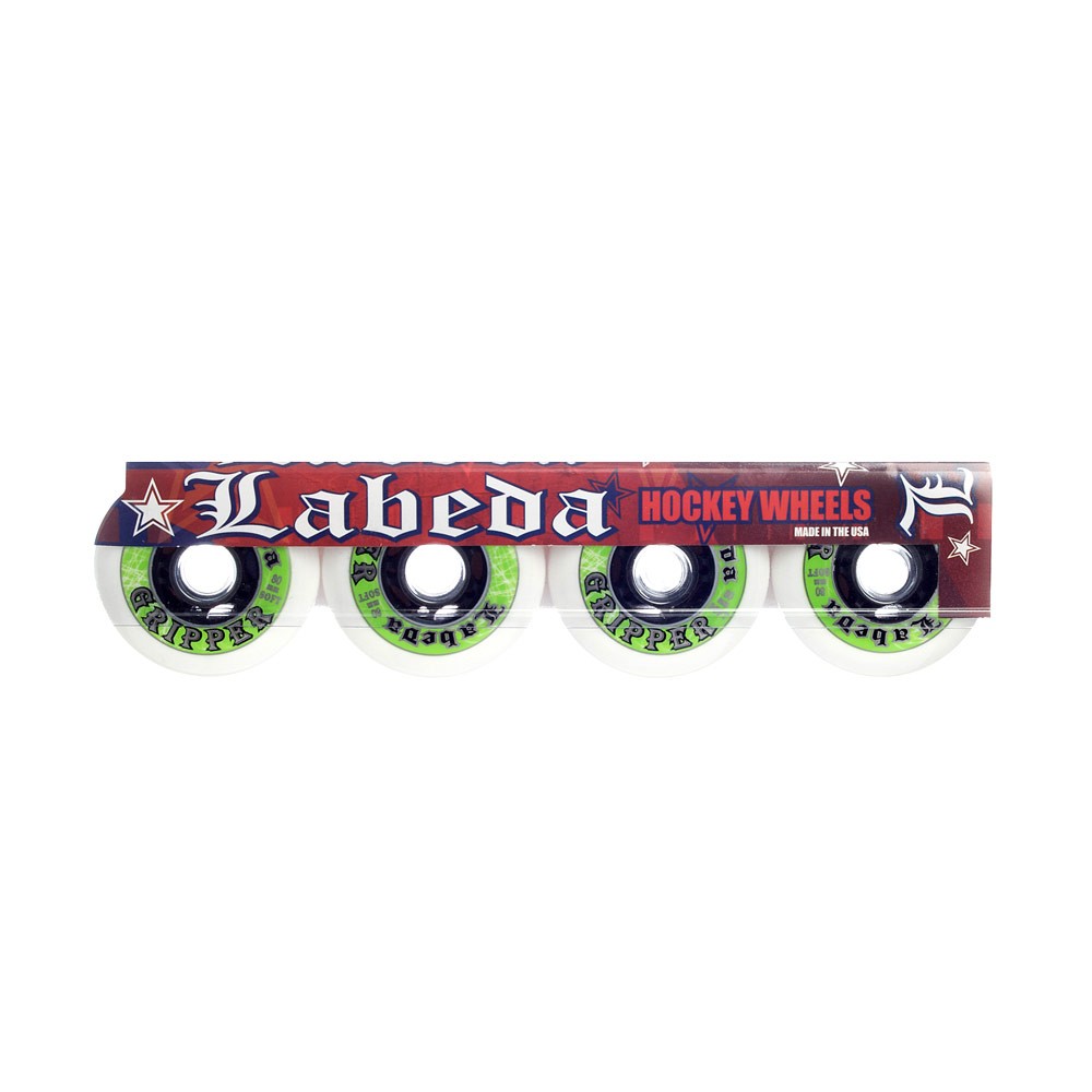 Labeda Gripper Wheels Soft Inline Hockey Skate Wheels - 4 Pack 2012