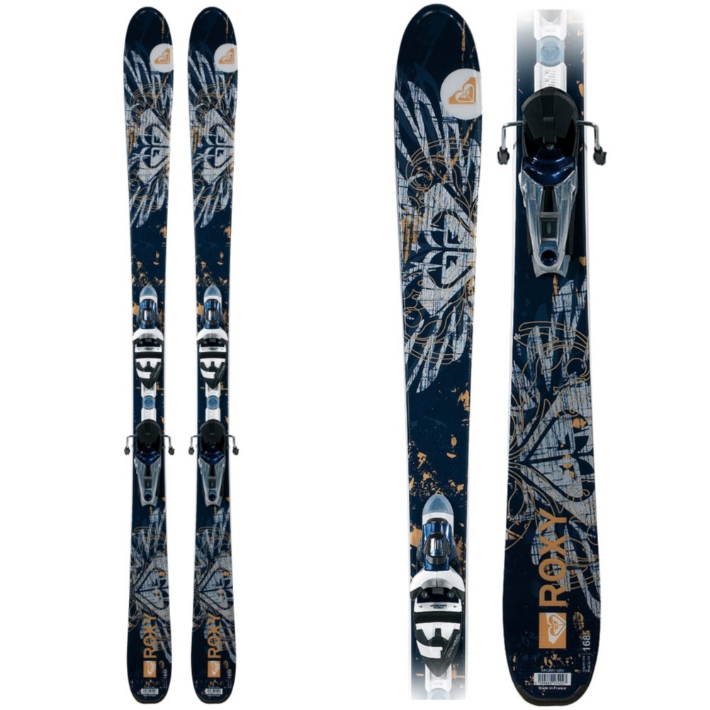 Roxy Phoenix Womens Skis with Integral Phoenix Bindings