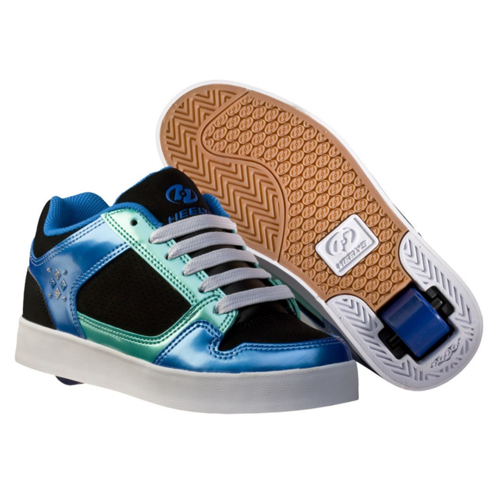 Black Blue Teal