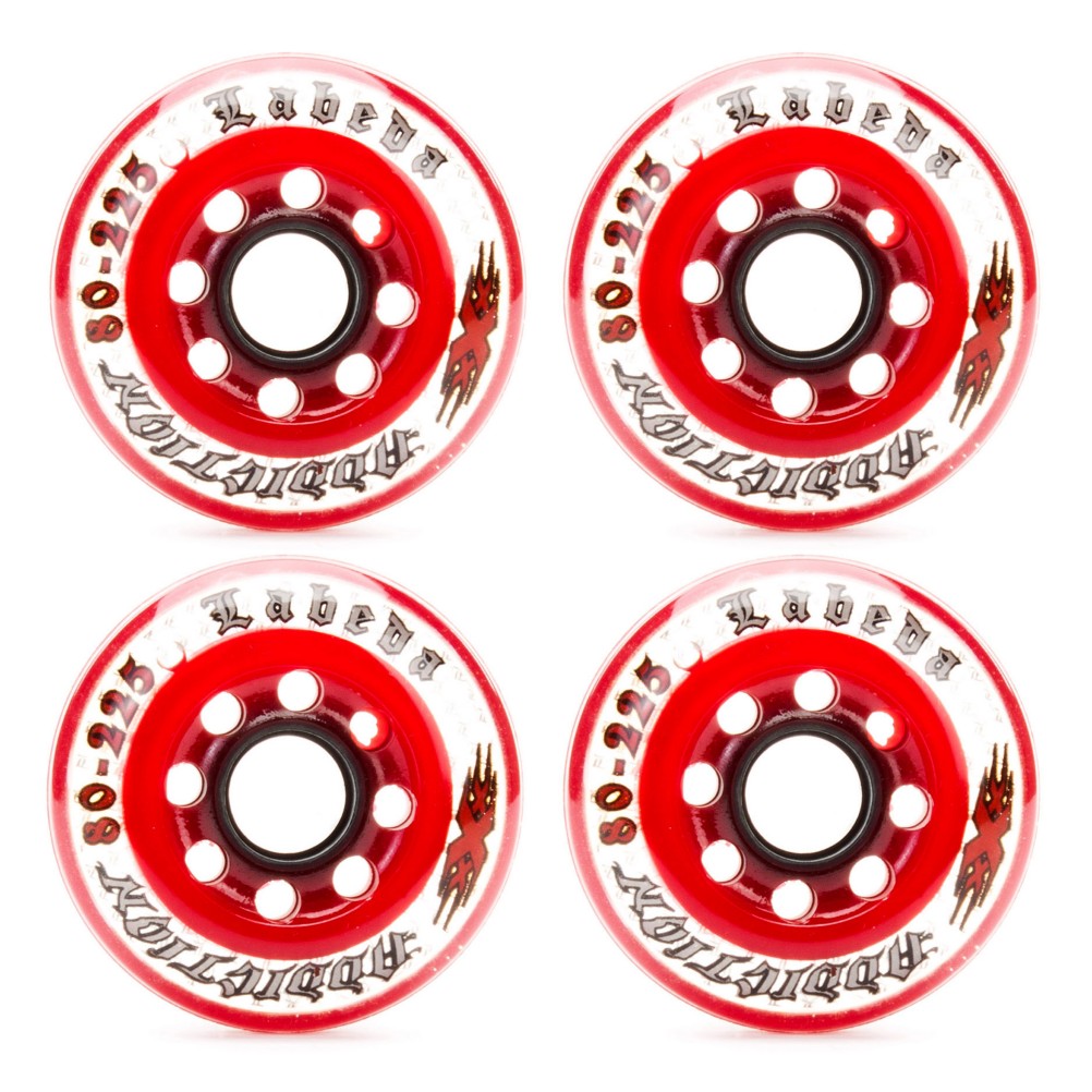 Labeda Addiction XXX 225 Indoor Inline Hockey Skate Wheels - 4 Pack 2011