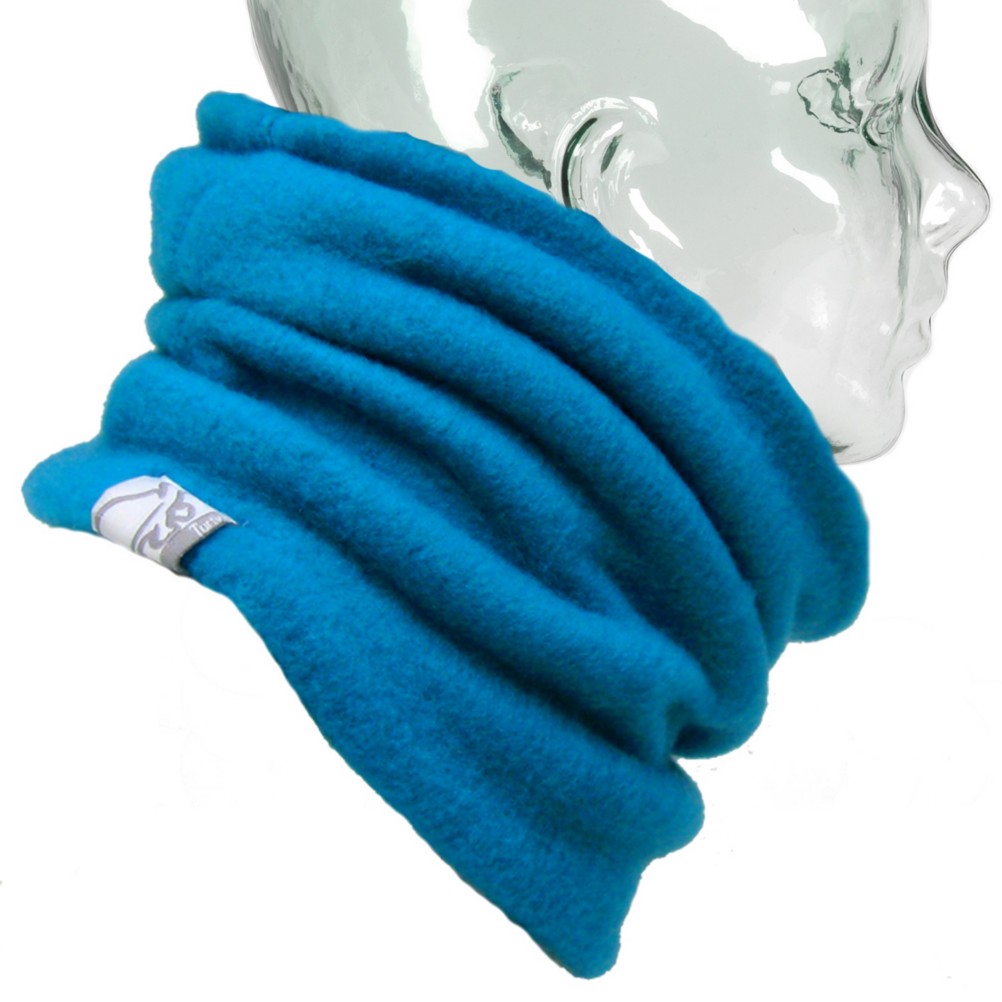 Turtle Fur Turtles Kids Neck Warmer, Atlantic, medium