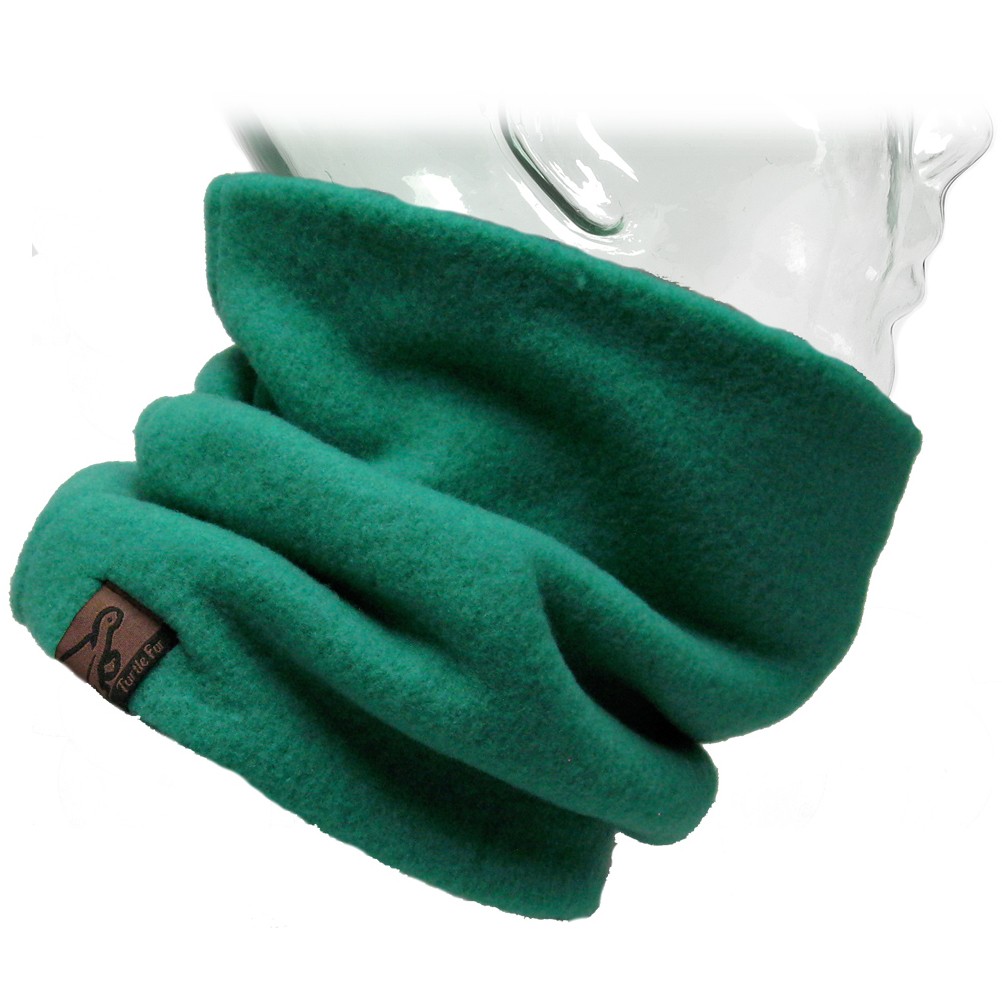 Turtle Fur Turtles Kids Neck Warmer, Emerald, medium