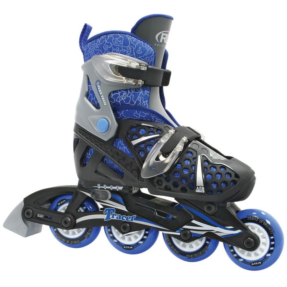 Roller Derby Tracer Adjustable Kids Inline Skates 2009