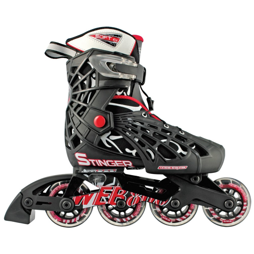 Roller Derby Web Stinger Adjustable Kids Inline Skates 2013, , medium