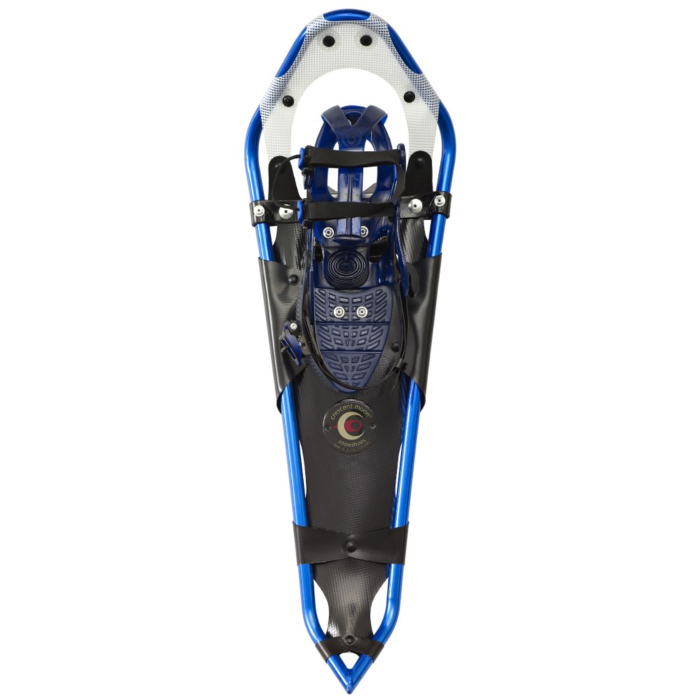 Crescent Moon Gold Series 15 Womens SPL Binding Backcountry Snowshoes, Serruptitious Sapphire, medium