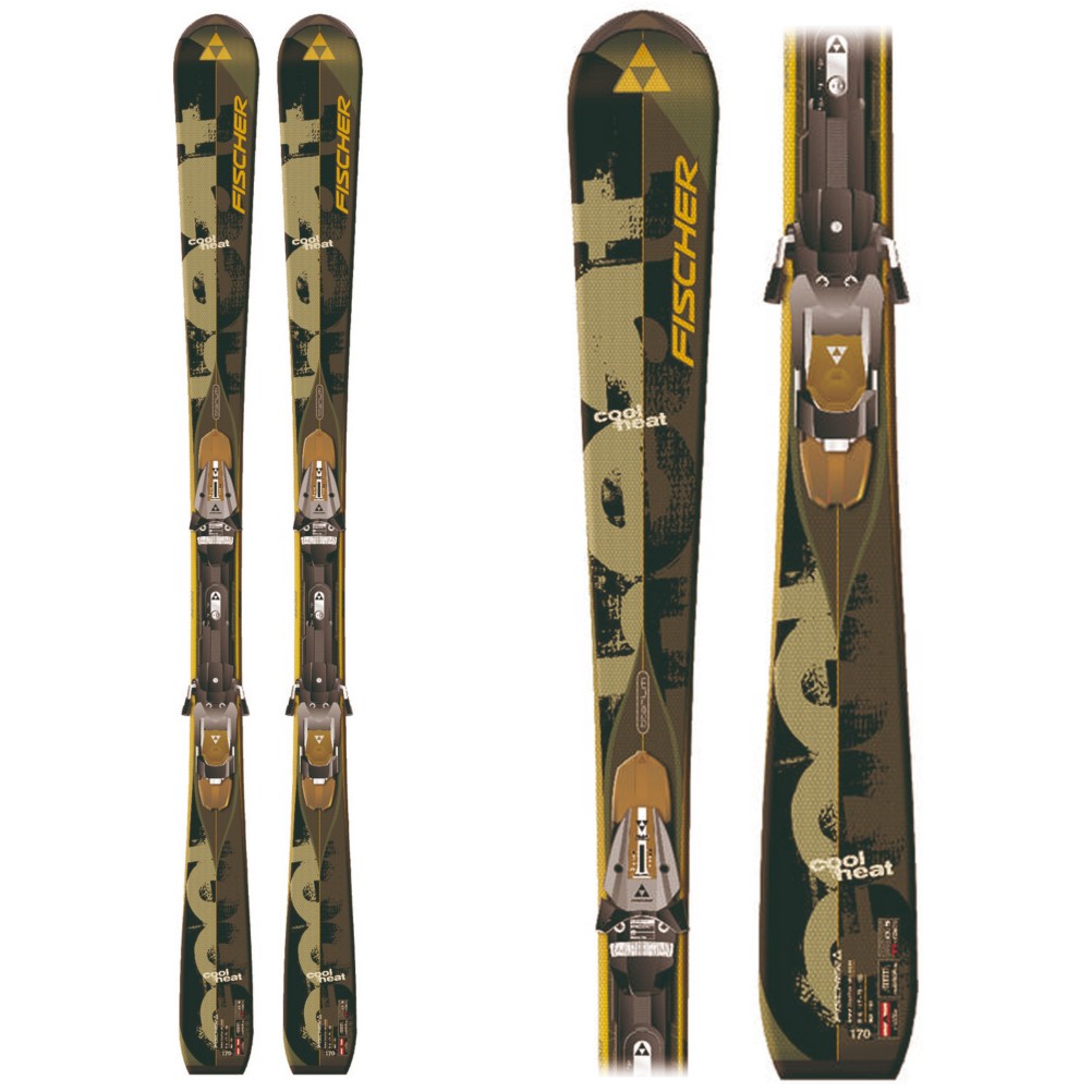 Fischer Mens Skis with Bindings