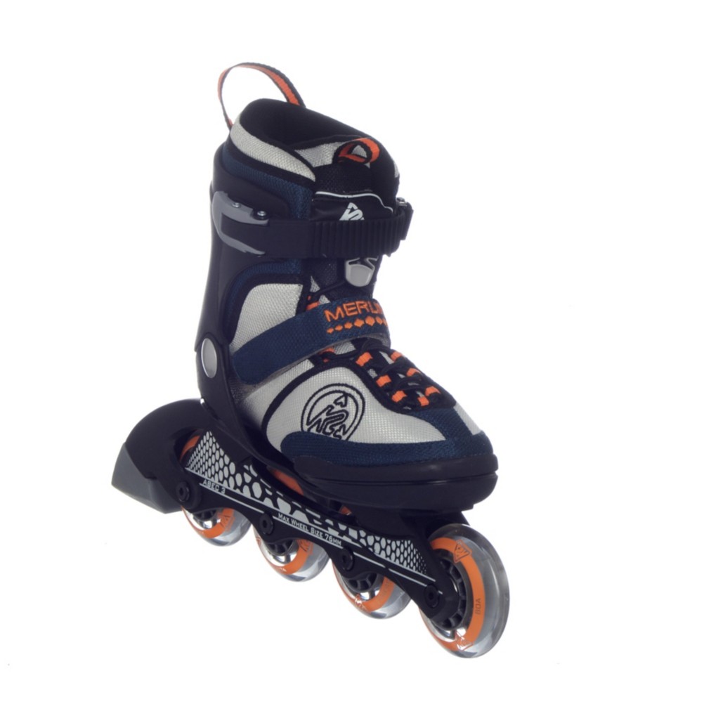 K2 Merlin Jr 3 Pad Pack and Adjustable Kids Inline Skates 2011