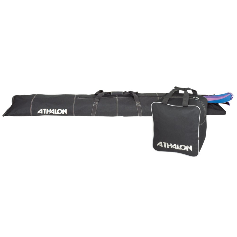 Athalon Sport Bags Two Piece Ski Bag 2013, Black, medium