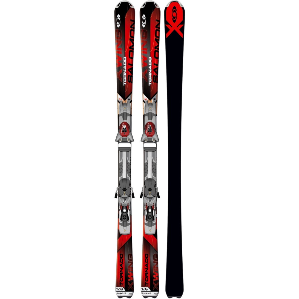 Salomon XW Tornado TI Skis with Z 12 Protrack Bindings 2009