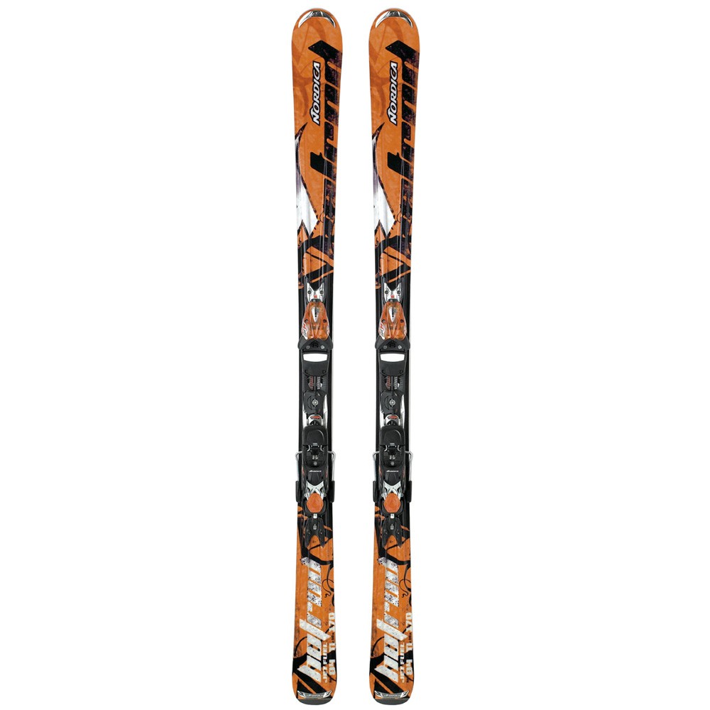Nordica Jet Fuel Skis with N3.12 Bindings 2009