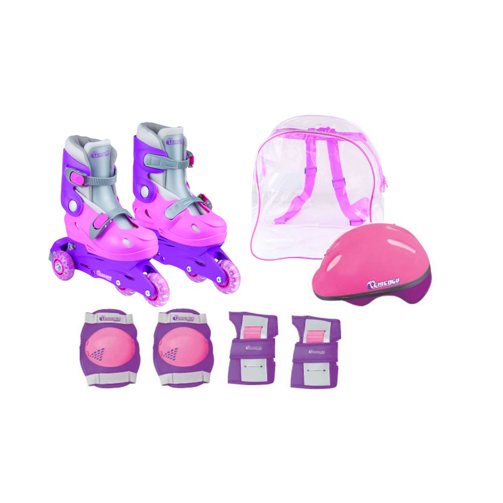 Chicago Training Combo Adjustable Girls Inline Skates 2011