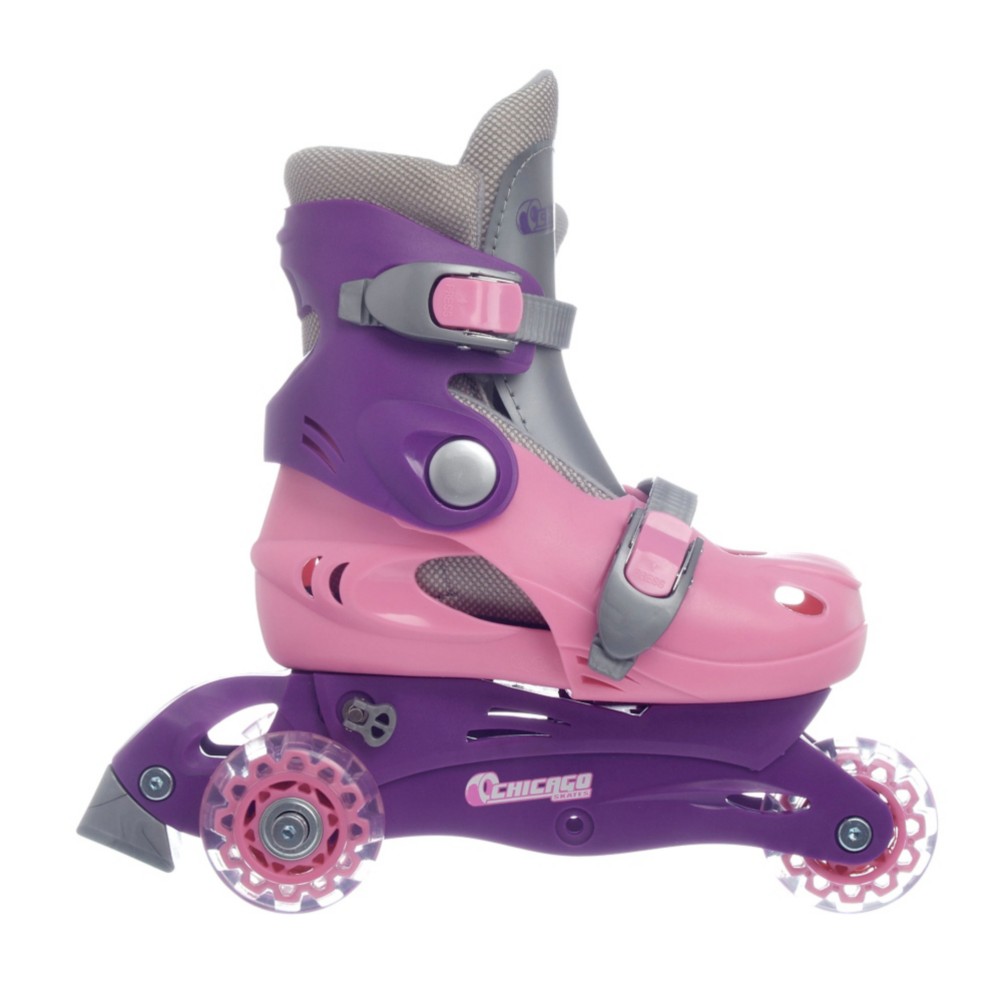 Chicago Training Combo Adjustable Girls Inline Skates 2010