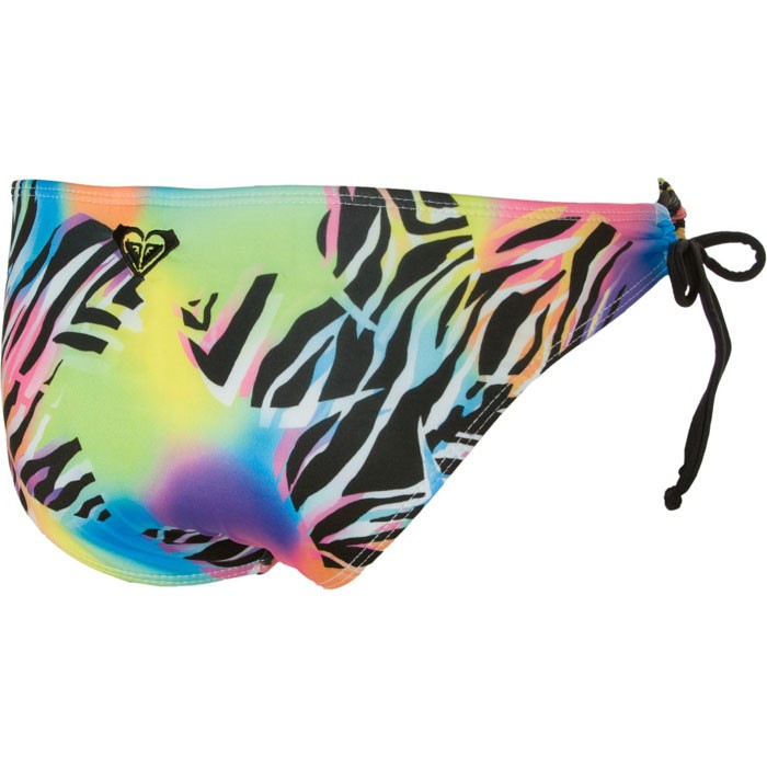 Roxy Zebra Lily 70s Lowrider Tie Side Swimsuit Bottom