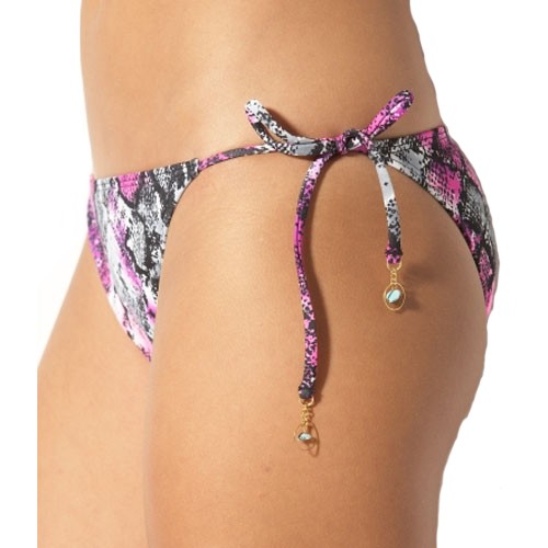 Roxy Ray Of Light 70s Lowrider Tie Swimsuit Bottom