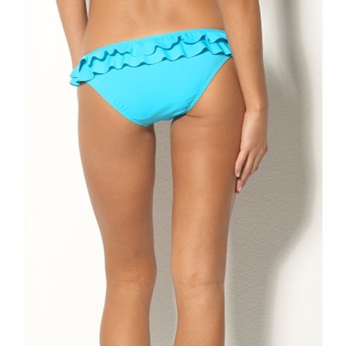 Roxy Surf Essentials Ruffle Pant Bikini Swimsuit Bottom