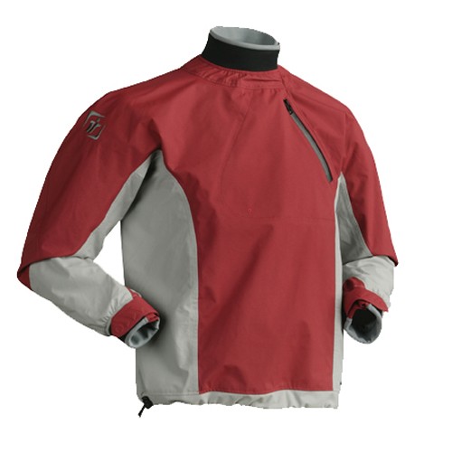 Immersion Research Zephyr Long Sleeve Paddling Jacket 2013, Brick Red-Gray, medium