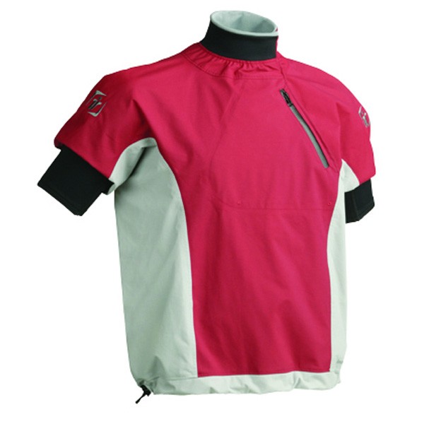 Immersion Research Zephyr Short Sleeve Paddling Jacket 2013, Brick Red-Grey, medium