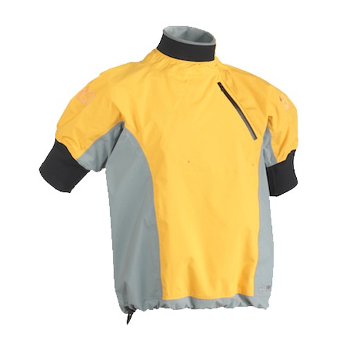Immersion Research Zephyr Short Sleeve Paddling Jacket 2013, Mango-Gray, swatch
