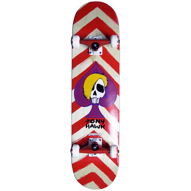 Birdhouse Tony Hawk McSqueeb Skull Complete Skateboard 2010