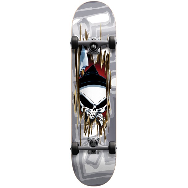 Blind Reaper Axe Grey Full Complete Skateboard 2010