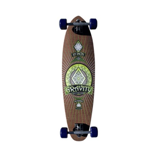Gravity Jute Cruiser Burning Spear Complete Skateboard 2010