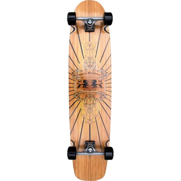 Gravity Spoon Nose Bamboo Longboard 2010