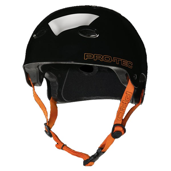 Pro-Tec B2 Mens Skate Helmet, Gloss Black, medium