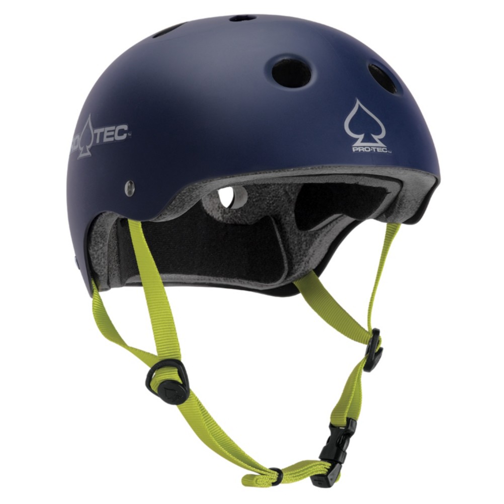 Pro-Tec The Classic Mens Skate Helmet, Matte Blue, medium