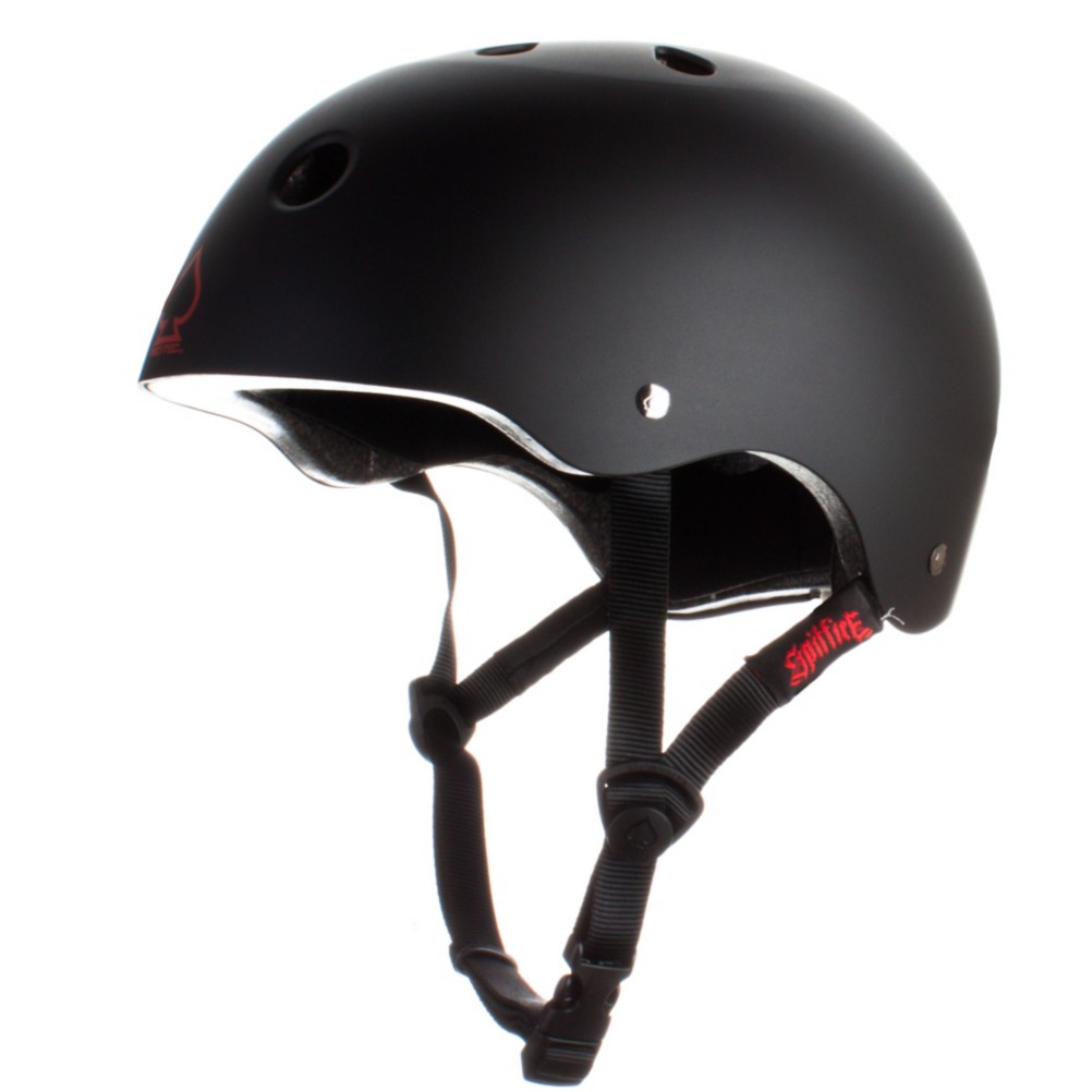 Pro-Tec The Classic Mens Skate Helmet, Spitfire-Black, swatch