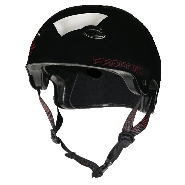 Pro-Tec B2 SXP Mens Skate Helmet, Gloss Black, medium