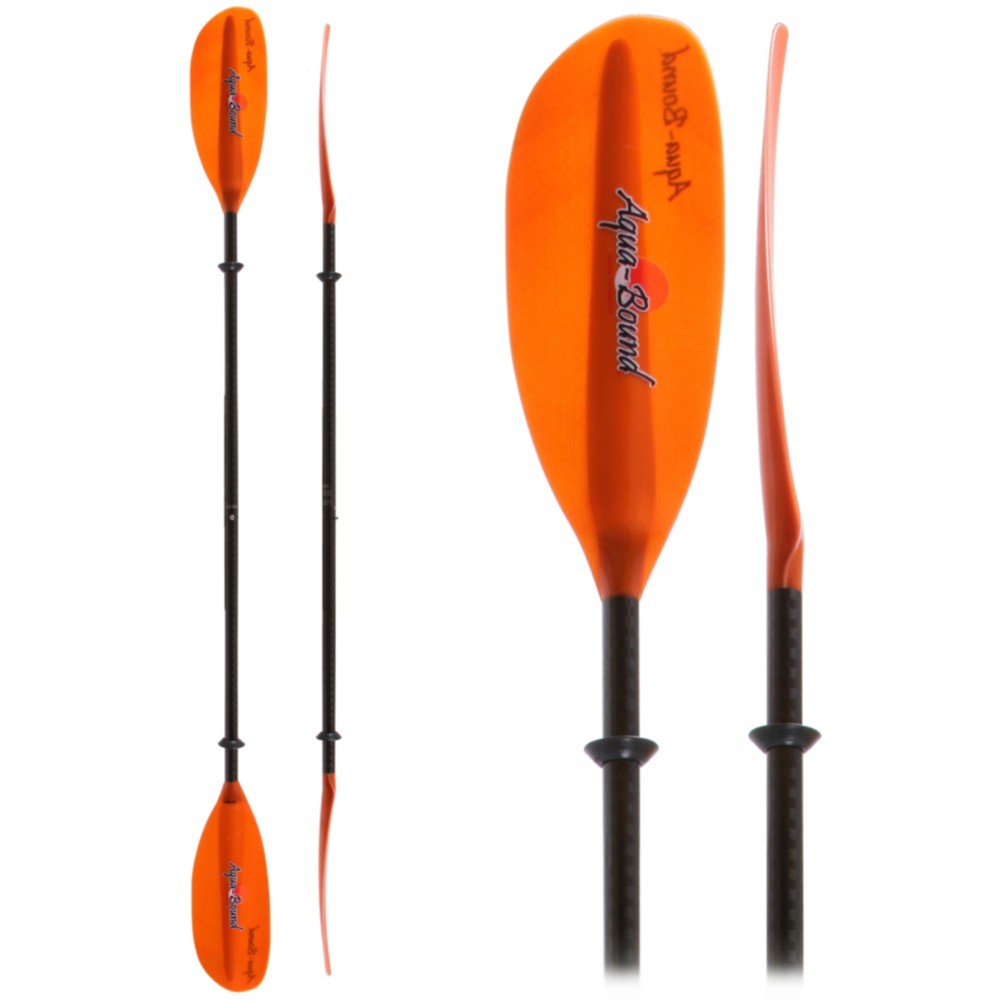 AquaBound Surge FG 2-Piece Kayak Paddle 2013, Sunset Orange, swatch