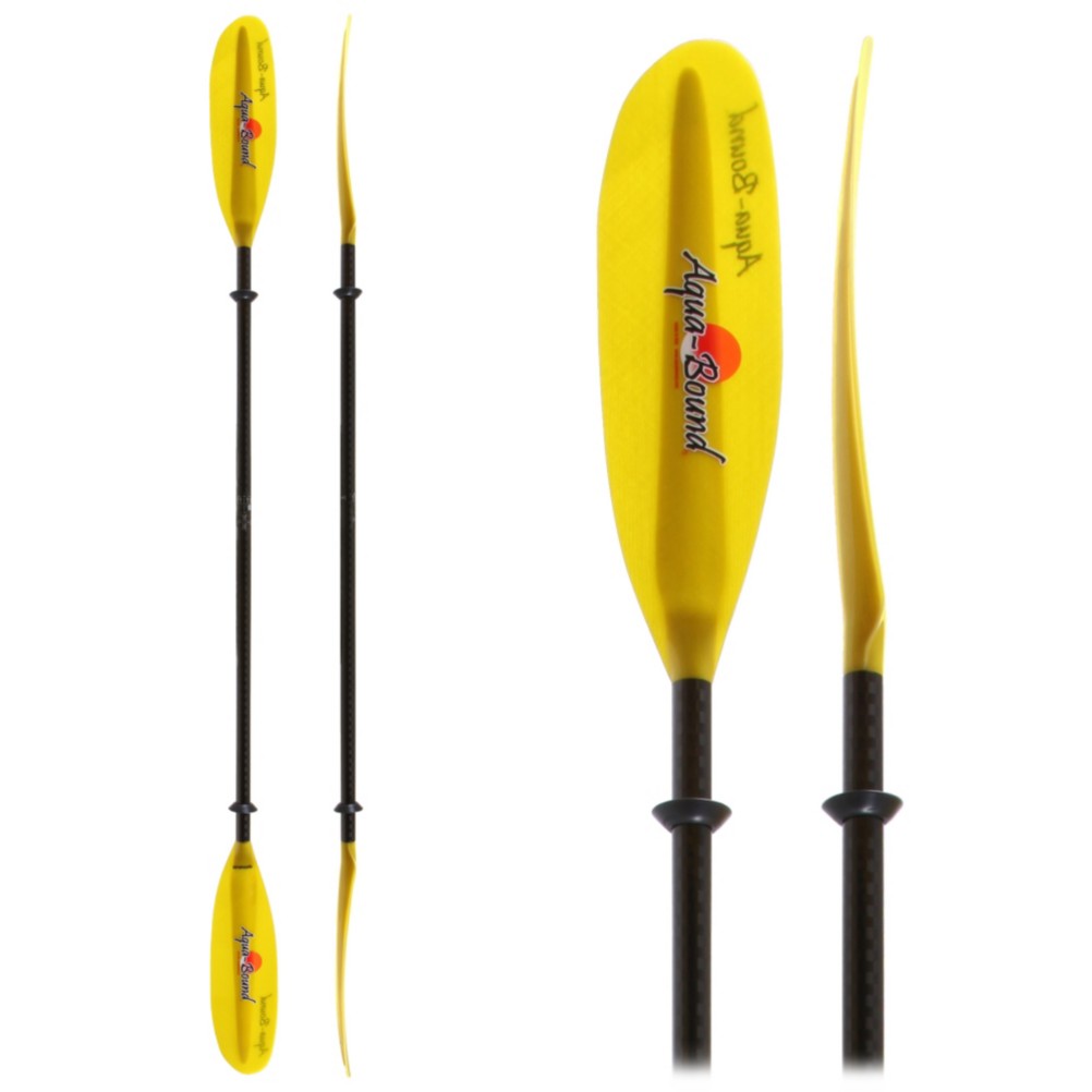 AquaBound Spindrift FG 2-Piece Small Shaft Kayak Paddle 2013, Yellow, swatch