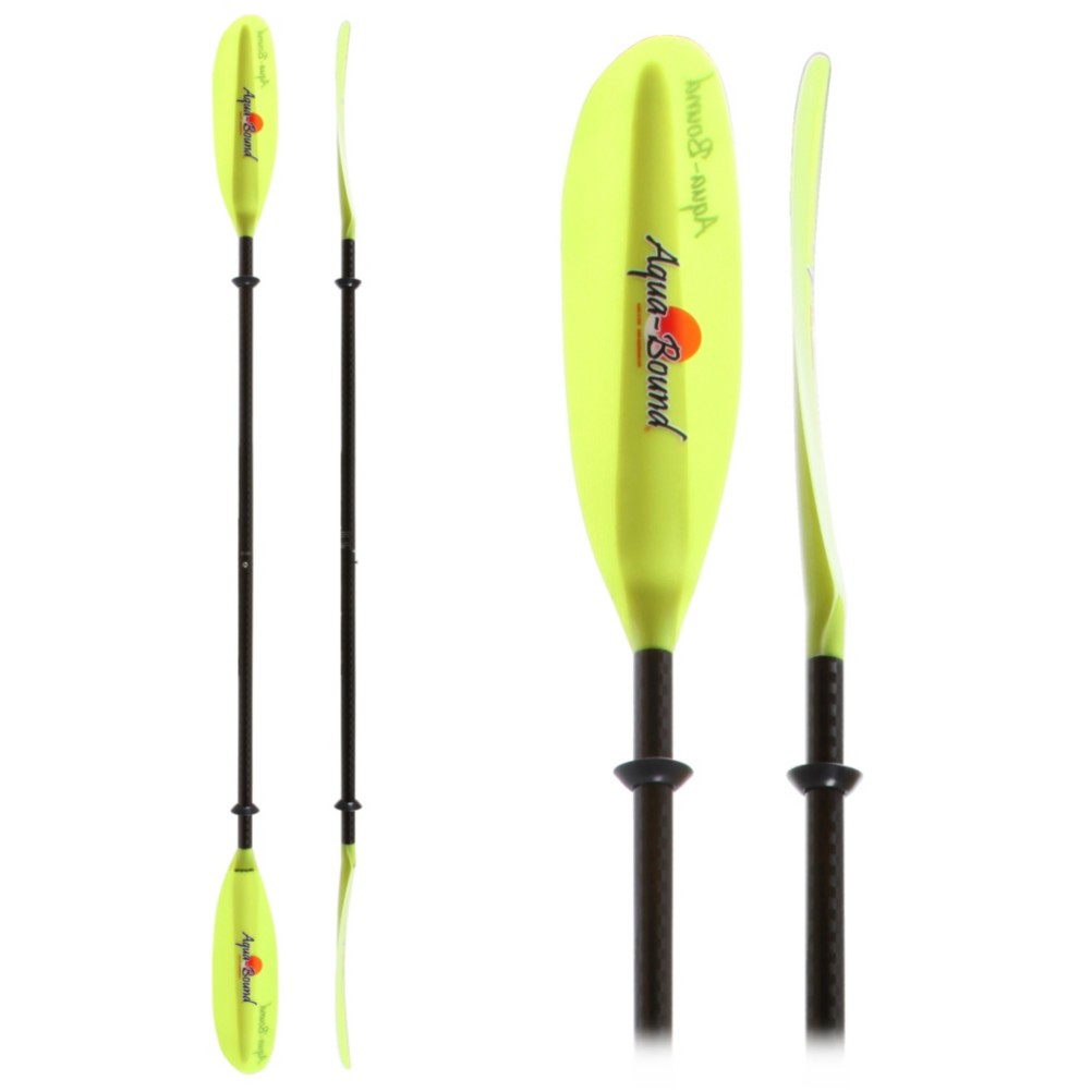AquaBound Spindrift FG 2-Piece Small Shaft Kayak Paddle 2013, Green, medium