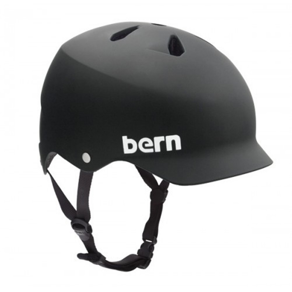 Bern Watts Hard Hat 2013, Matte Black, medium