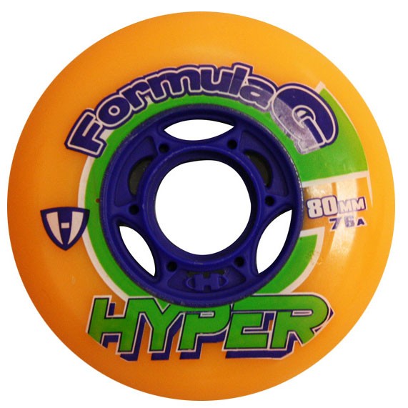 Hyper Formula G Inline Hockey Skate Wheels - 4 Pack, 76a, swatch
