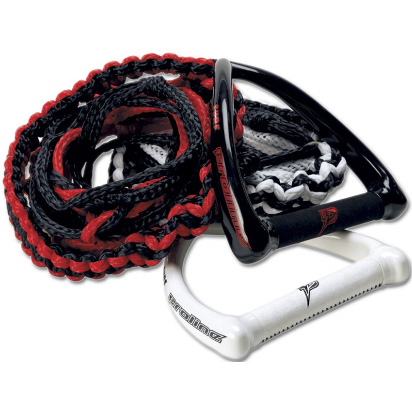 Proline LG Combo Wakesurf Rope 2013, Black-Red, medium