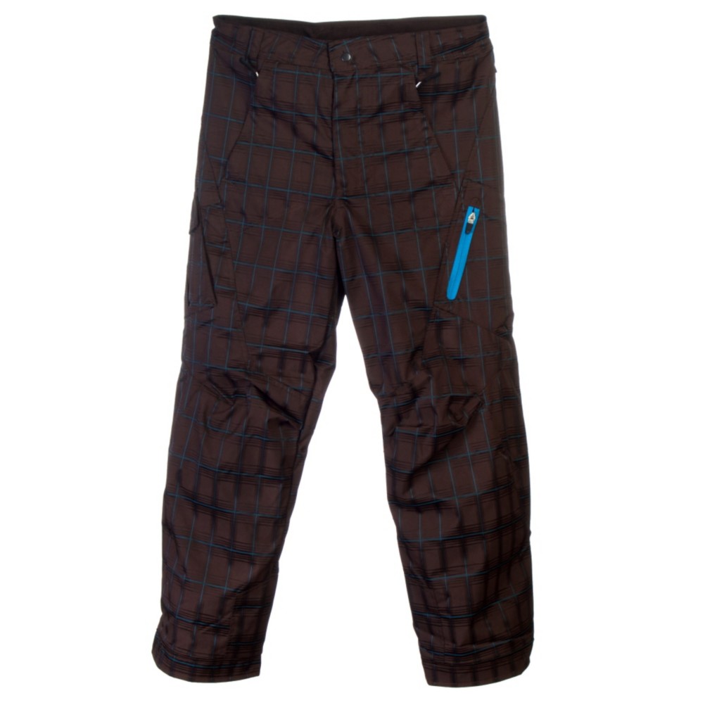 Obermeyer Rewind Kids Ski Pants, Java Plaid, swatch