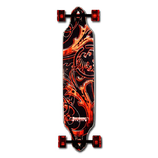 Never Summer Descent Complete Longboard 2010