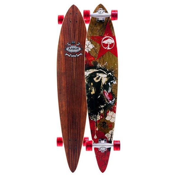 Arbor Pin Koa Complete Longboard 2010