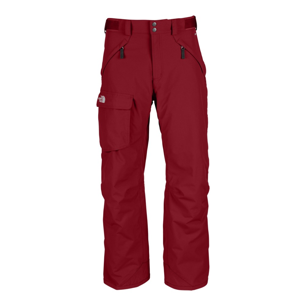 The North Face Freedom Shell Mens Ski Pants 2012, Riot Red, swatch
